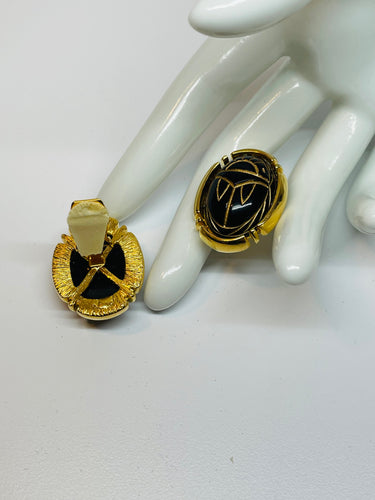 Craft Scarab Earrings